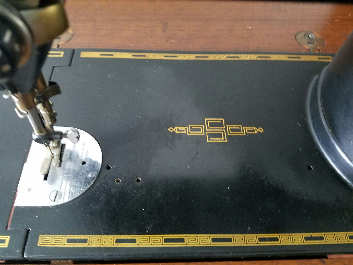 VINTAGE 1950's SINGER 301 BLACK SEWING MACHINE W , FOOT/KNEE PEDAL& MORE eBay