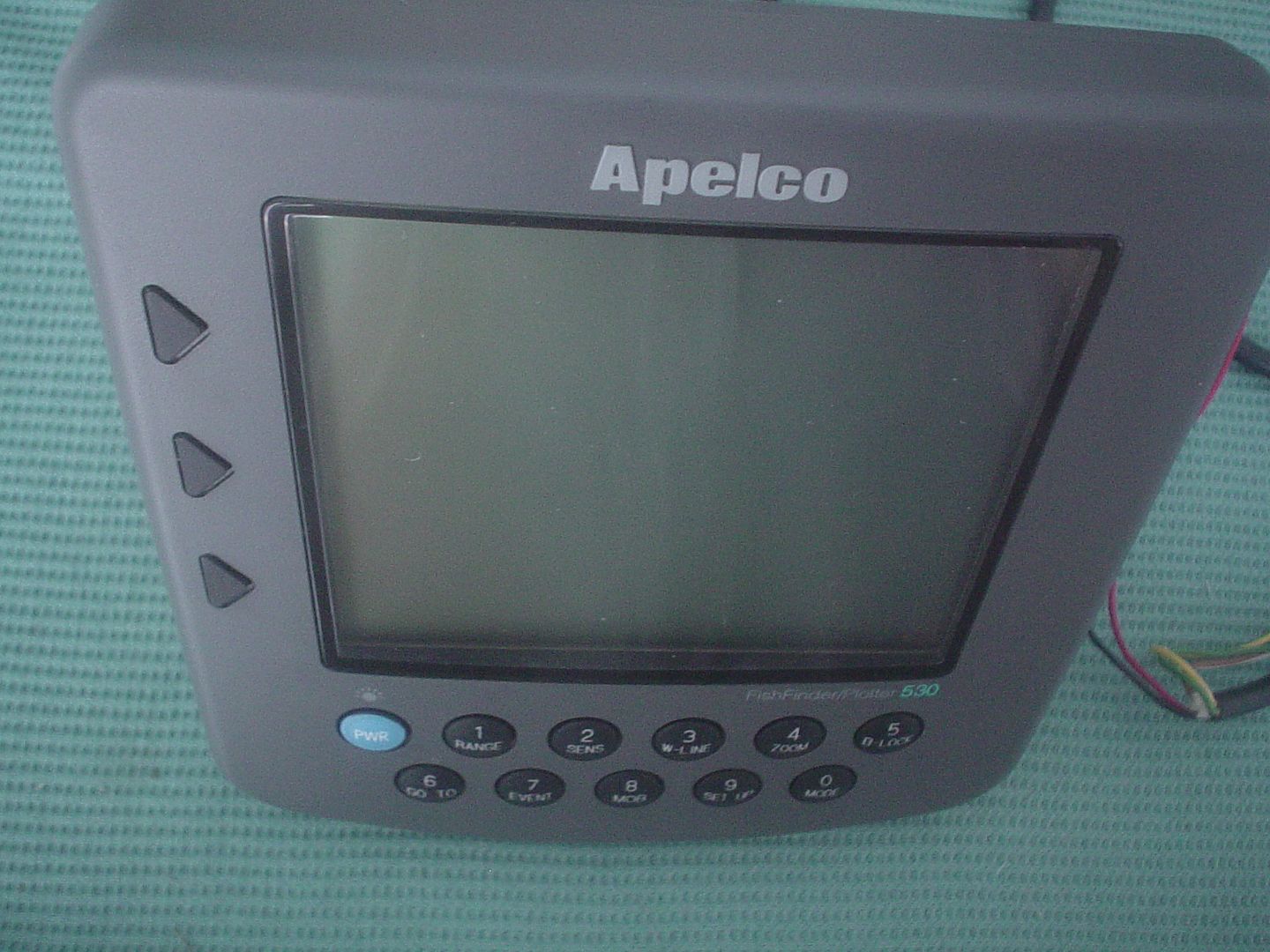 APELCO MARINE FISHFINDER/PLOTTER 530 WORKING CONDITION w POWER CORD & TRANSDUCER eBay