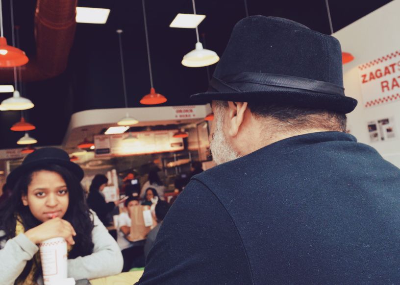 hats at five guys