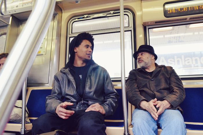 the guys on train