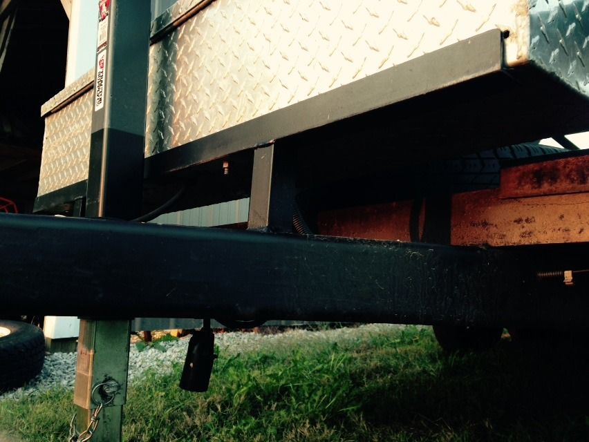 Chain storage ideas on trailer? Page 2 Pirate 4x4