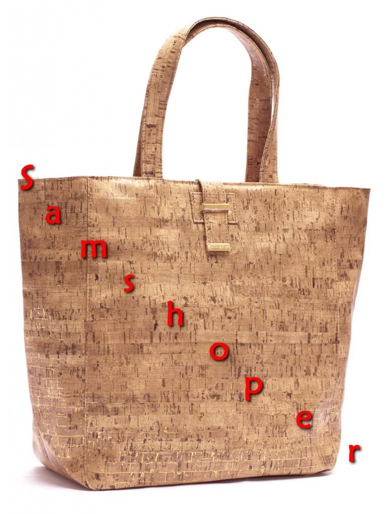 Estee Lauder - Cork Like Brown Gold Tote photo 2012_09_01_IMG_1395_zps89d6119a.jpg