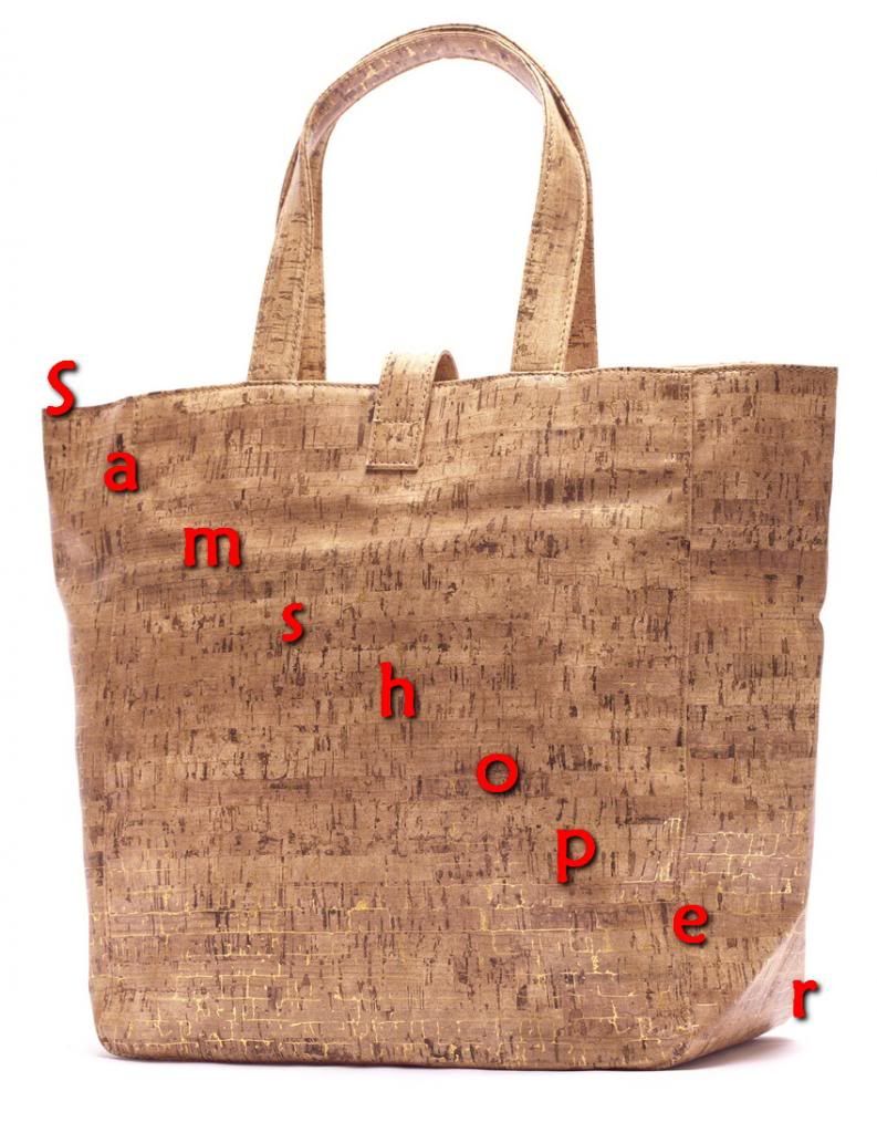 Estee Lauder - Cork Like Brown Gold Tote photo 2012_09_01_IMG_1403_zps0c714a08.jpg