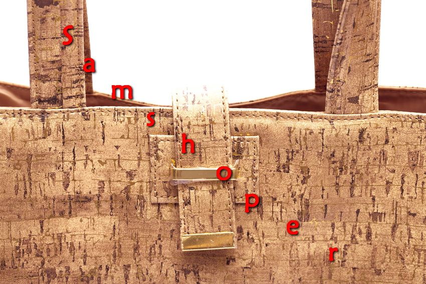 Estee Lauder - Cork Like Brown Gold Tote photo 2012_09_01_IMG_1405_zps00bfcced.jpg