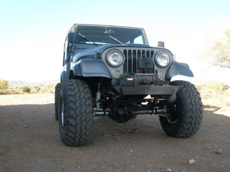 Full size jeep axle conversion #2