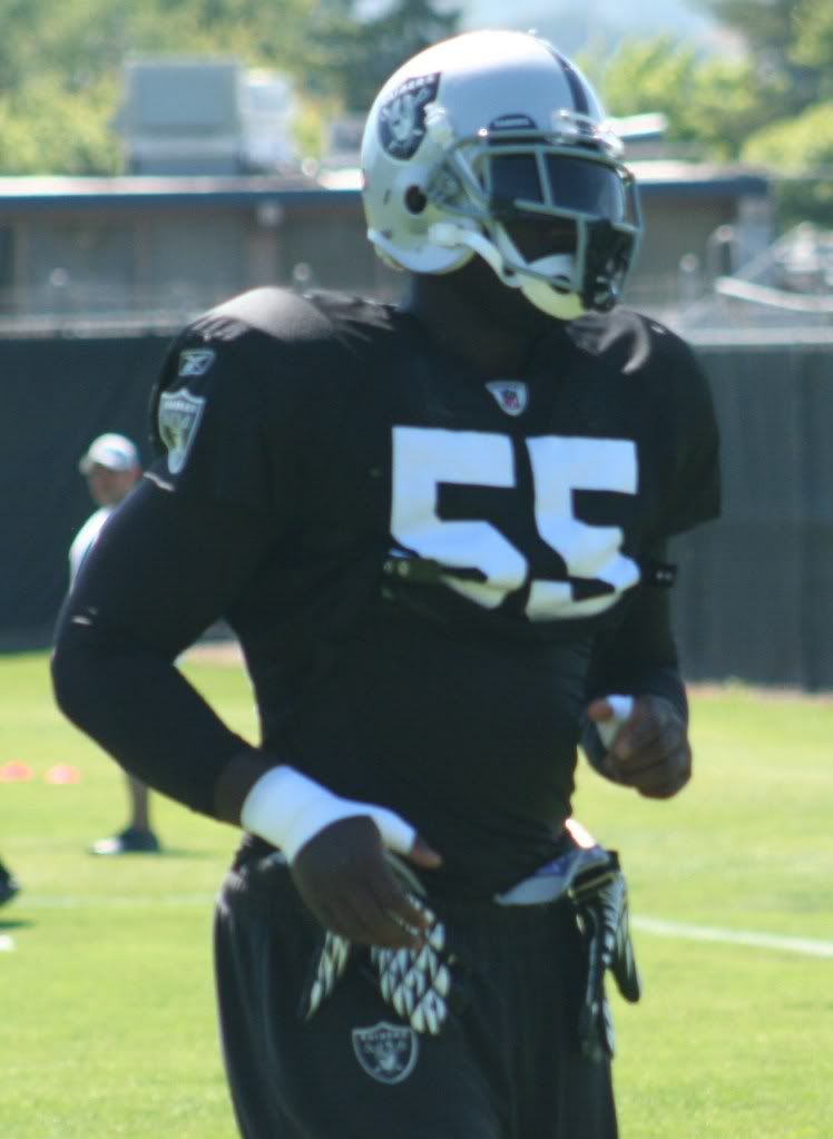 Raiders training camp day 5: Rock and Ro' getting heated