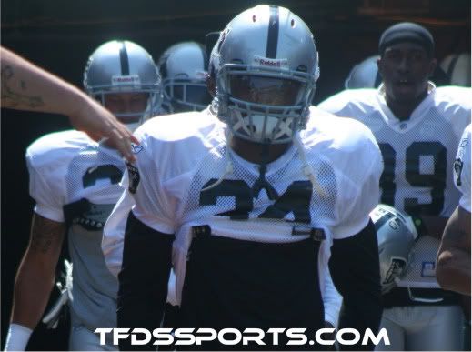 Notes from Thursday Raider practice