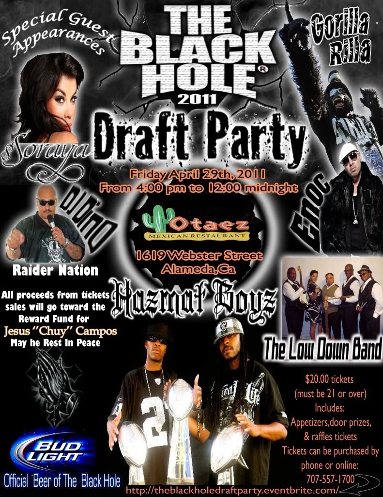 Black Hole event added for 2 day Raider draft party