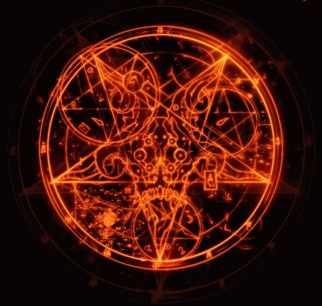 Fiery Pentagram