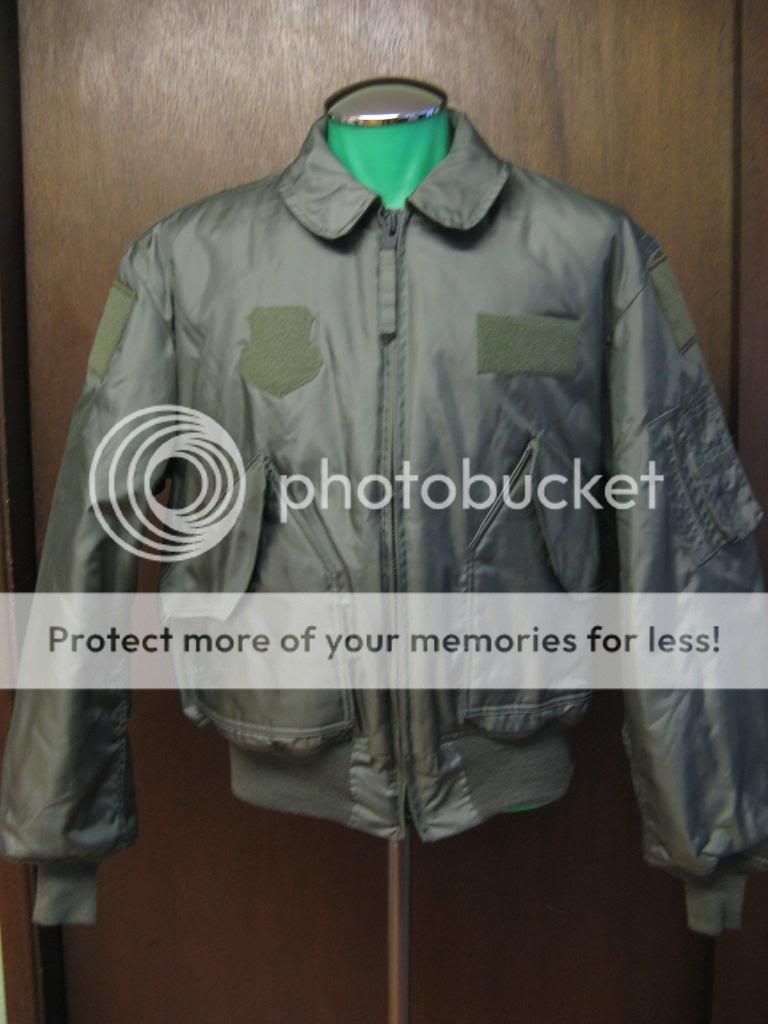 JACKET FLYERS, COLD WEATHER, 45/P SIZE LARGE  