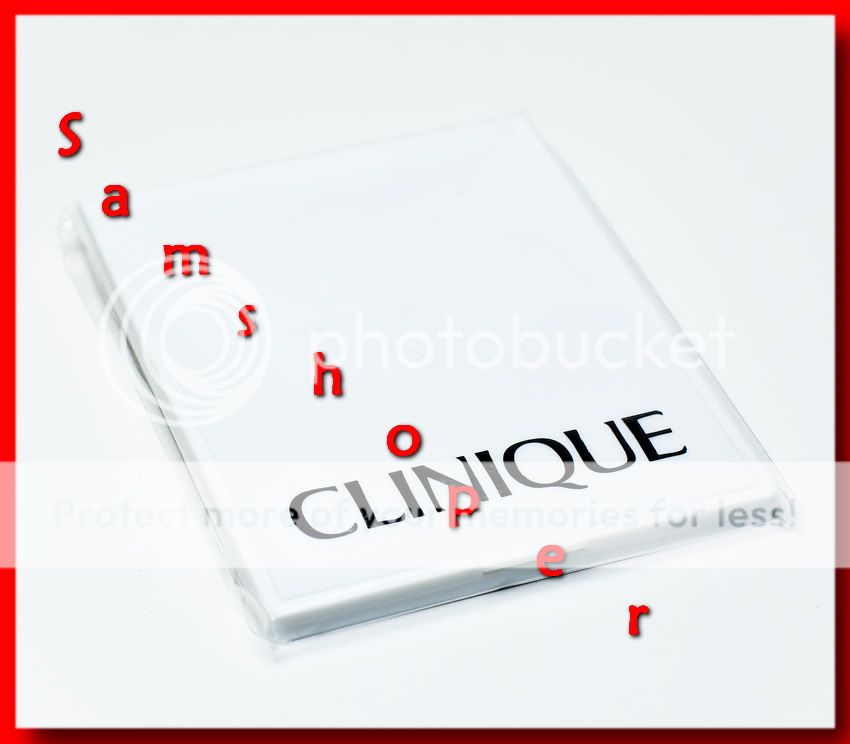 Clinique ~White Compact Folding Handbag Mirror (New)  